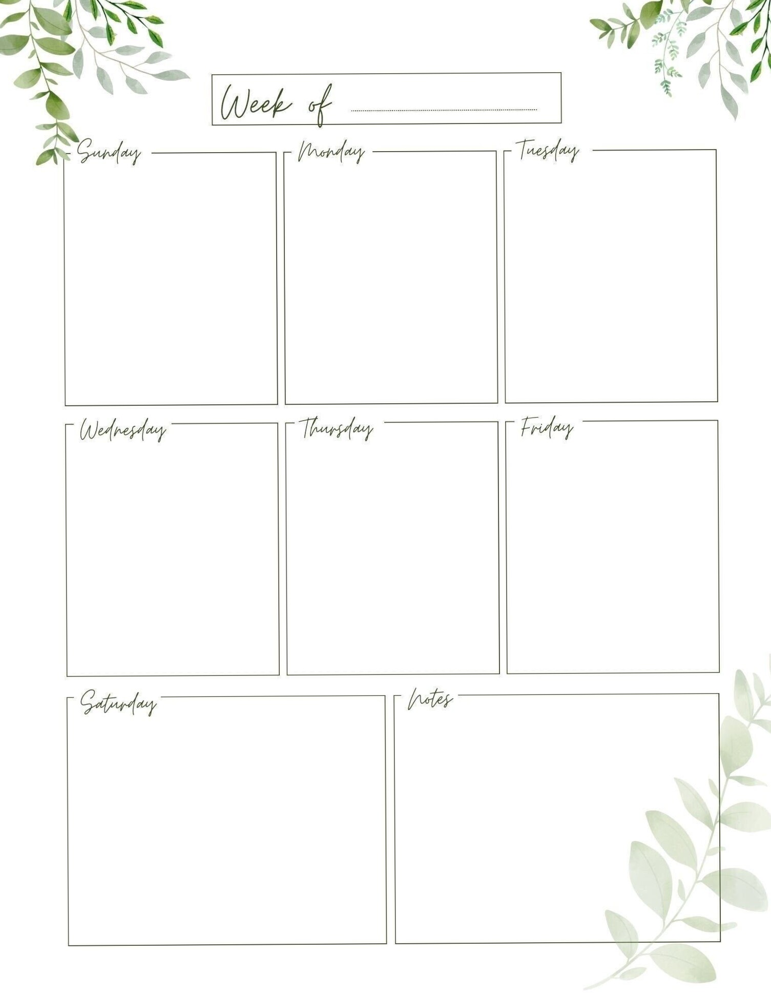 Minimalist Weekly Planner PDF | Printable To Do List — 📌 📁 secret to staying productive