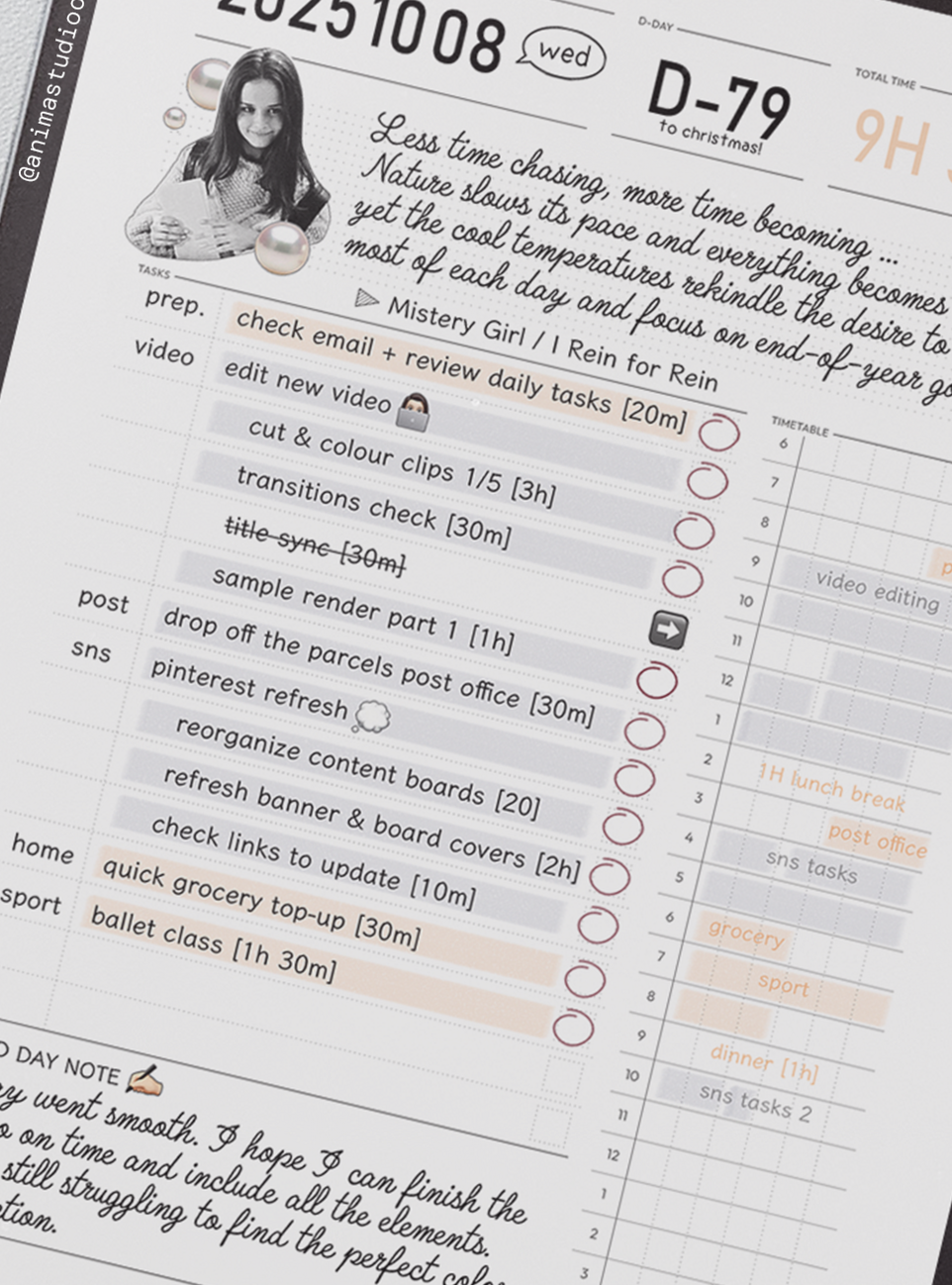 🌿 ☁️ Quick Hyperlinked Daily Planner for GoodNotes on iPad | stay inspired all year long