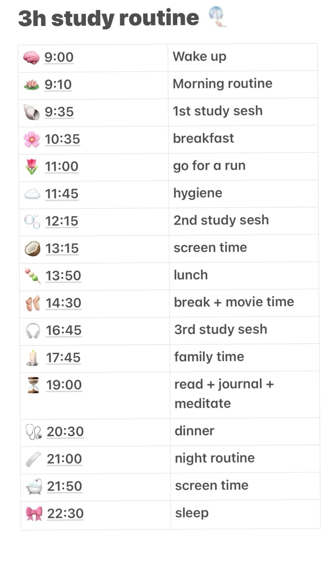 👰 🥂 romanticize your routine: 3-Hour Study Schedule for Digital Design & Creative Work