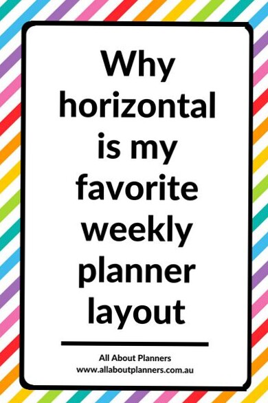 📍 🪄 romanticize your routine: Horizontal Weekly Planner Layout for Digital Design & Creative Productivity