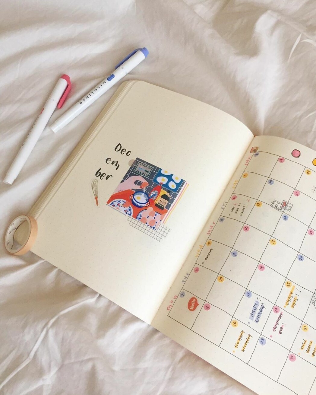 📌 📝 romanticize your routine: Itsumi Digital Design Planner Assets