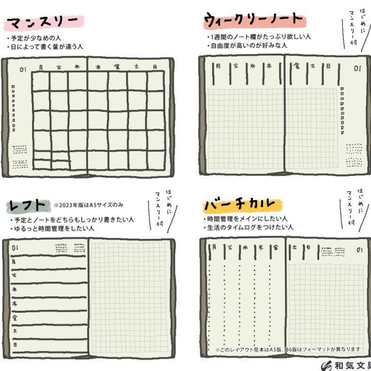 📌 🖇️ romanticize your routine: 手帳選びに迷ったら【JSダイアリーの選び方】