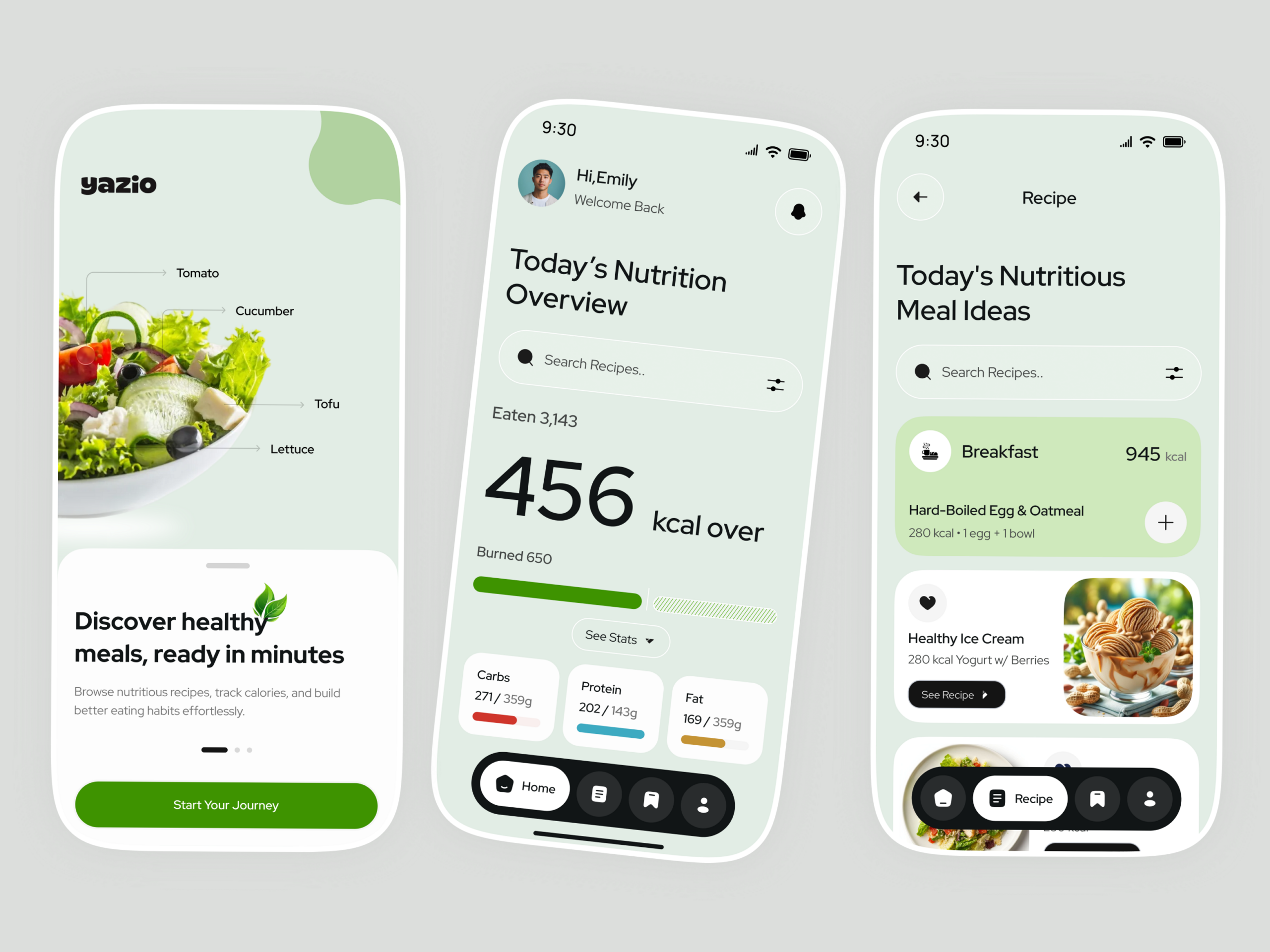 📁 📁 romanticize your routine: Nutrition App Design | Meal Planner | Calorie Tracker UI/UX