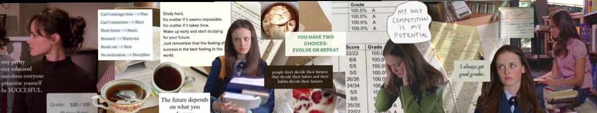 🌸 💌 Rory Study Motivation Notion Header Design | pro digital dashboard