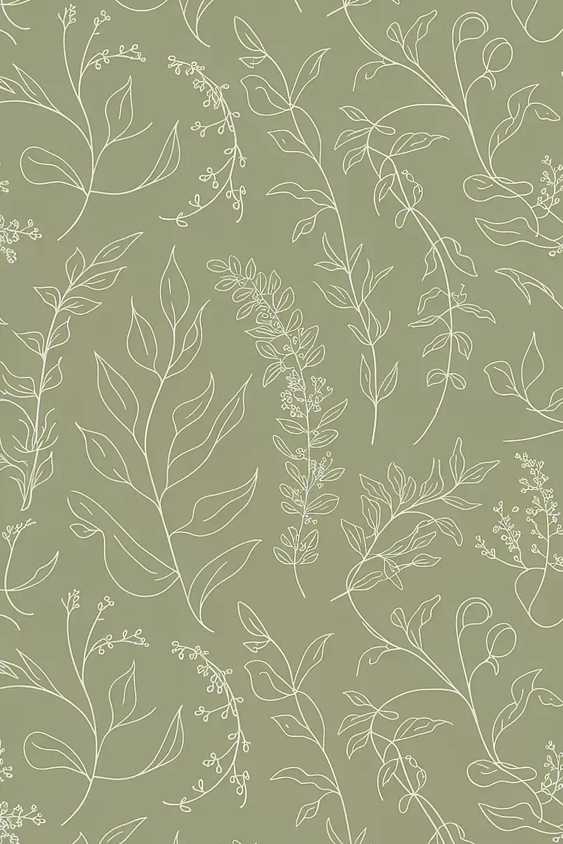 🥂 💌 secret to staying productive: Serene Sage Green January Wallpaper