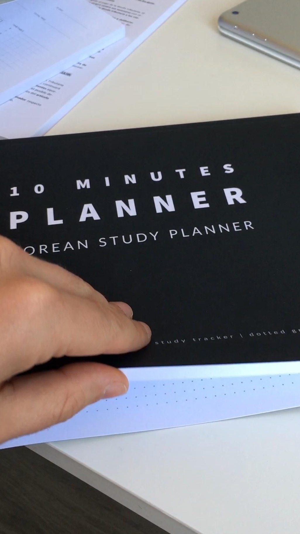 💌 🍰 secret to staying productive: Korean Method 10-Minute A4 Planner Design