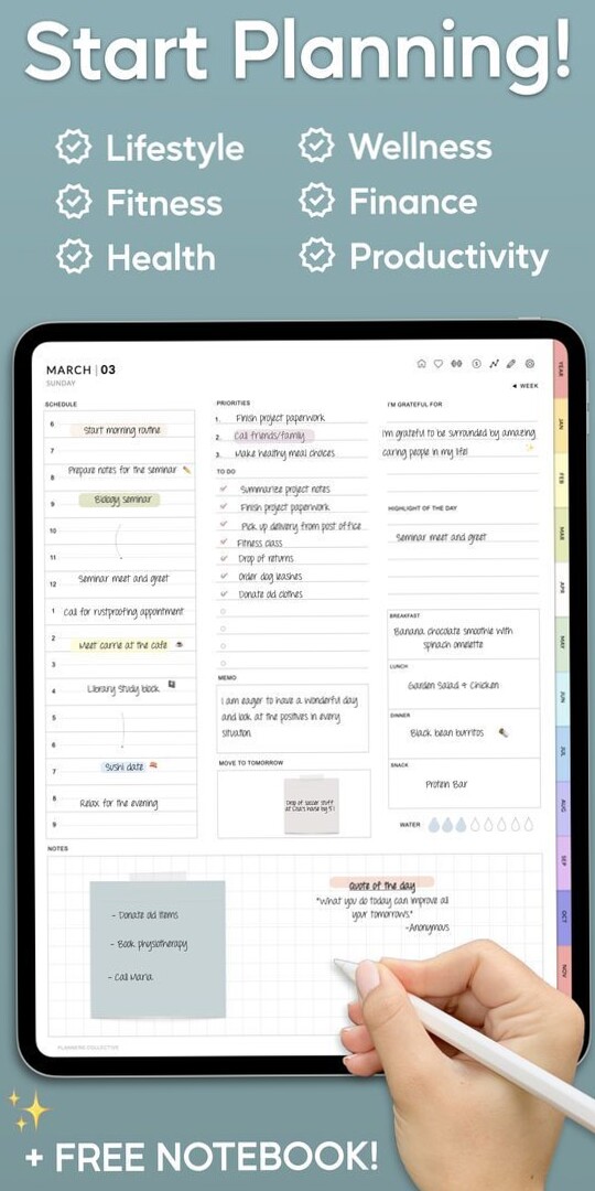 🌿 🎀 secret to staying productive: Top Digital Planners for iPads & Tablets