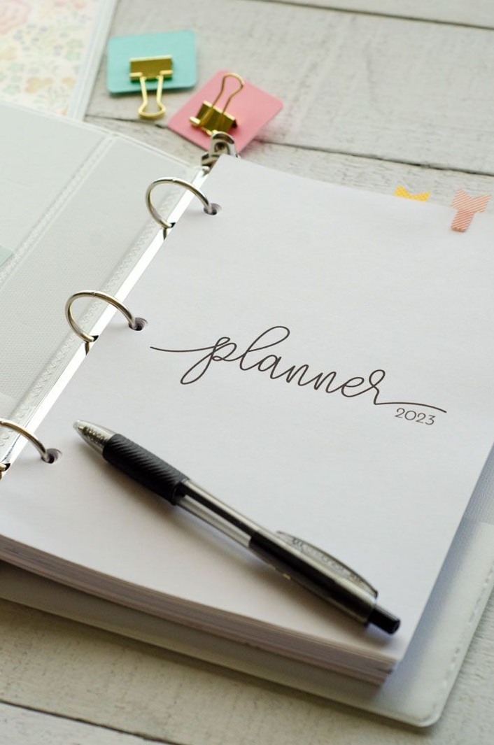 🌈 🌈 secret to staying productive: DIY Planner 2026 | Free Printable Planner | Printabulls