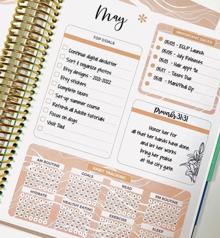 📝 🖇️ secret to staying productive: Erin Condren Weekly Planner Layouts & Organization Hacks
