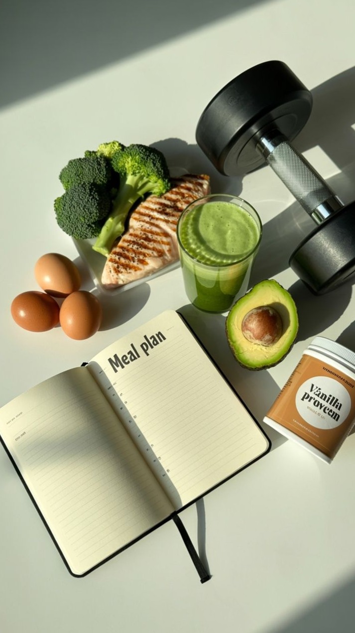 🤍 ☁️ secret to staying productive: 7-Day Muscle Meal Plan for Fitness & Design Inspiration