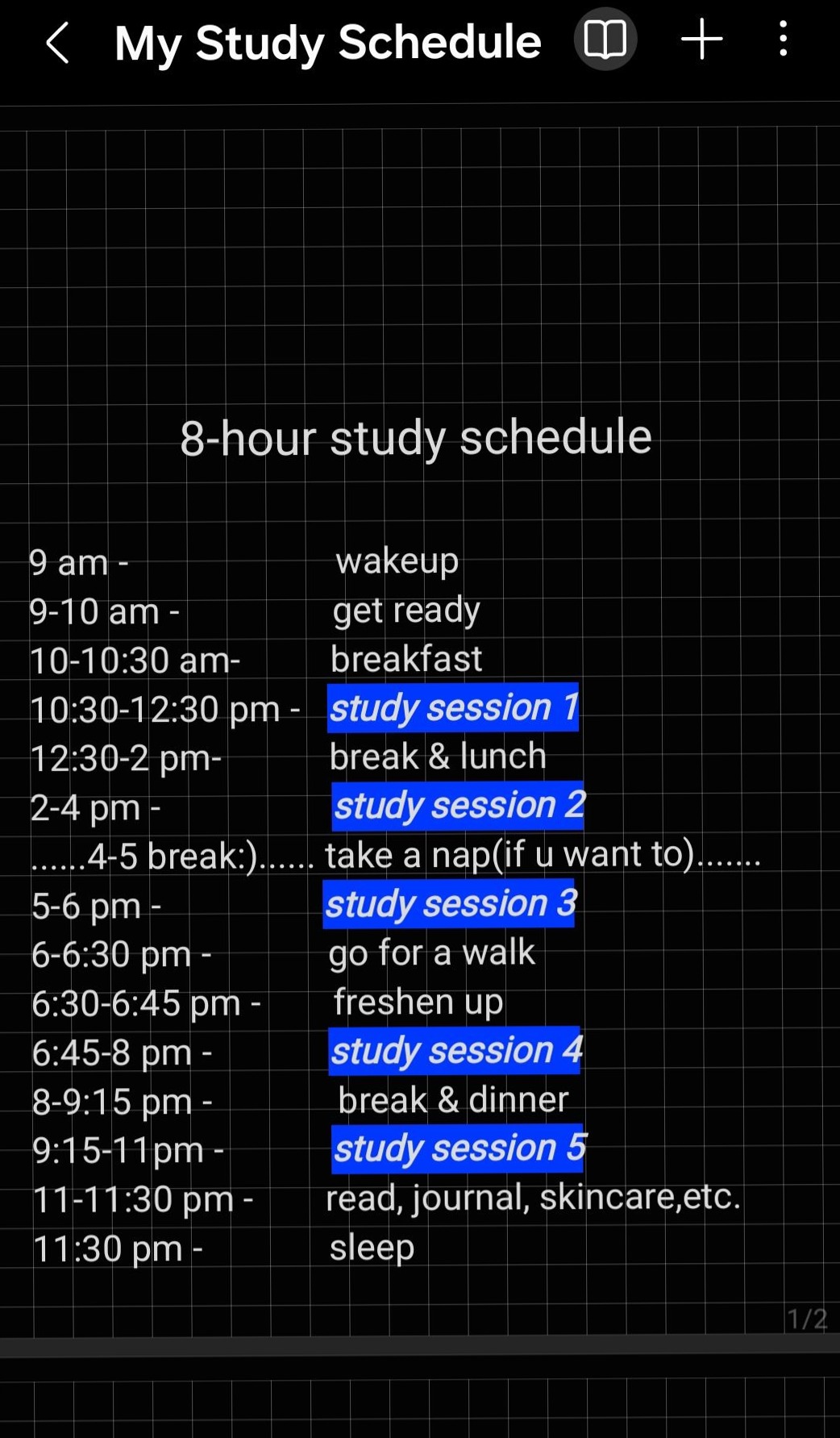 🍰 🍰 secret to staying productive: 8-Hour Study Schedule for Creative Productivity