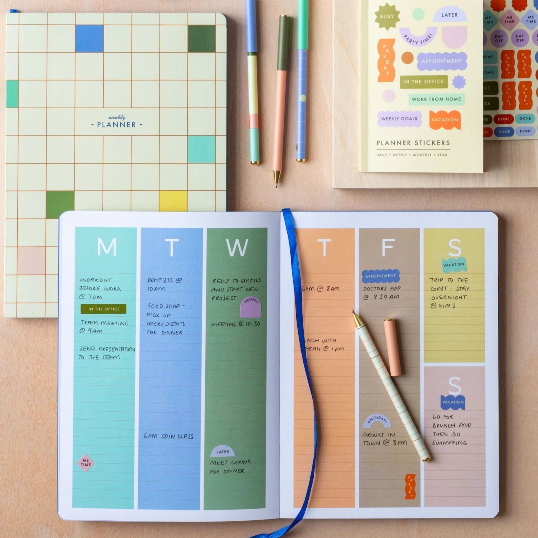 📊 📊 secret to staying productive: Plan Your Week Effortlessly with the Inkerie Undated Planner