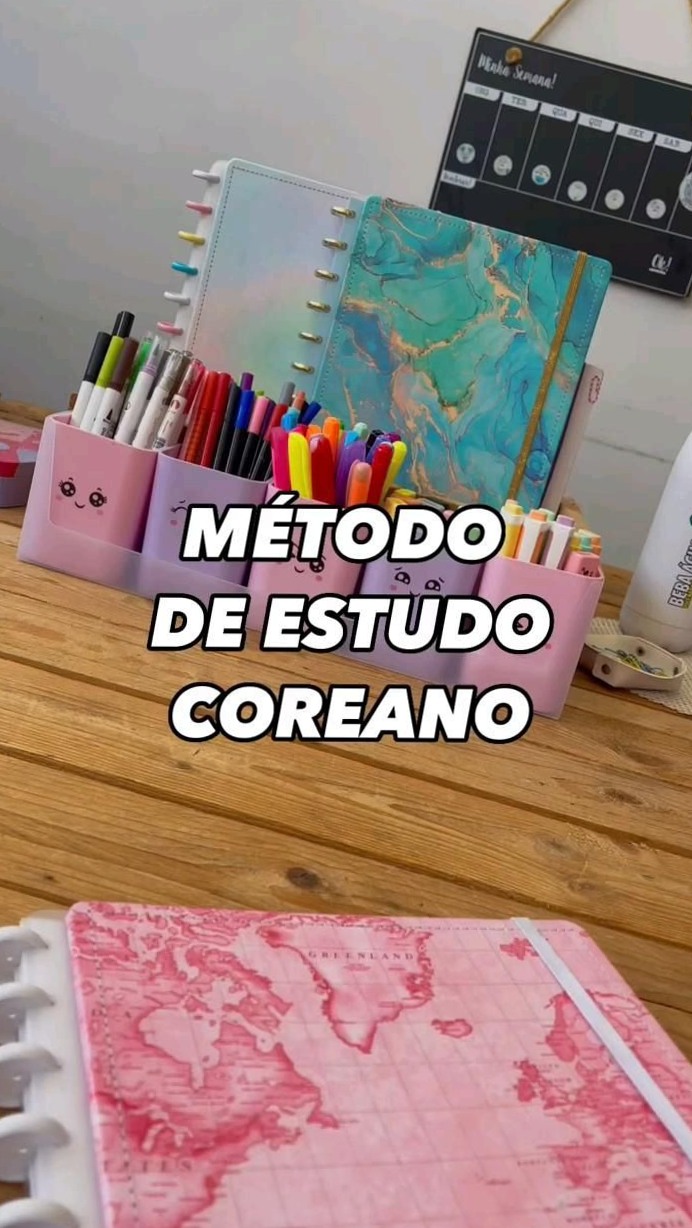 🖌️ 🪄 secret to staying productive: Método de Estudos Coreano para Designers Criativos