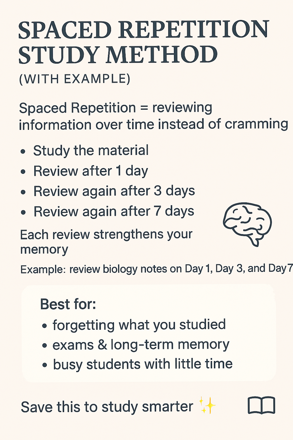 📝 📝 Spaced Repetition: Study Smarter, Retain More | romanticize your routine