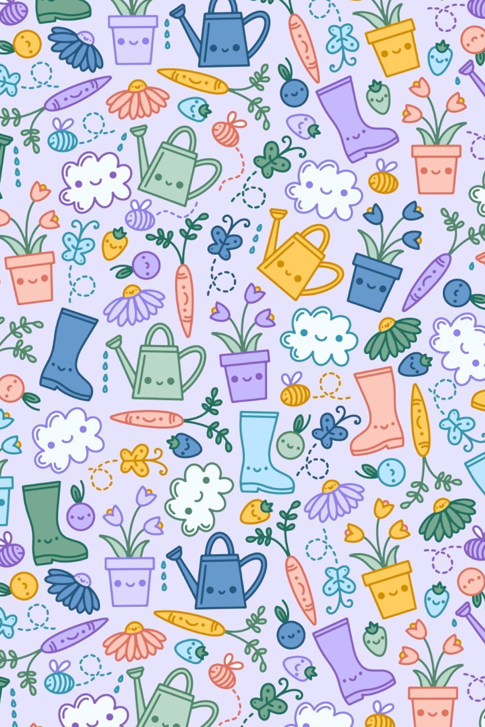 Spring Illustration Bundle — Creative Planner Assets — 🍰 🍰 secret to staying productive