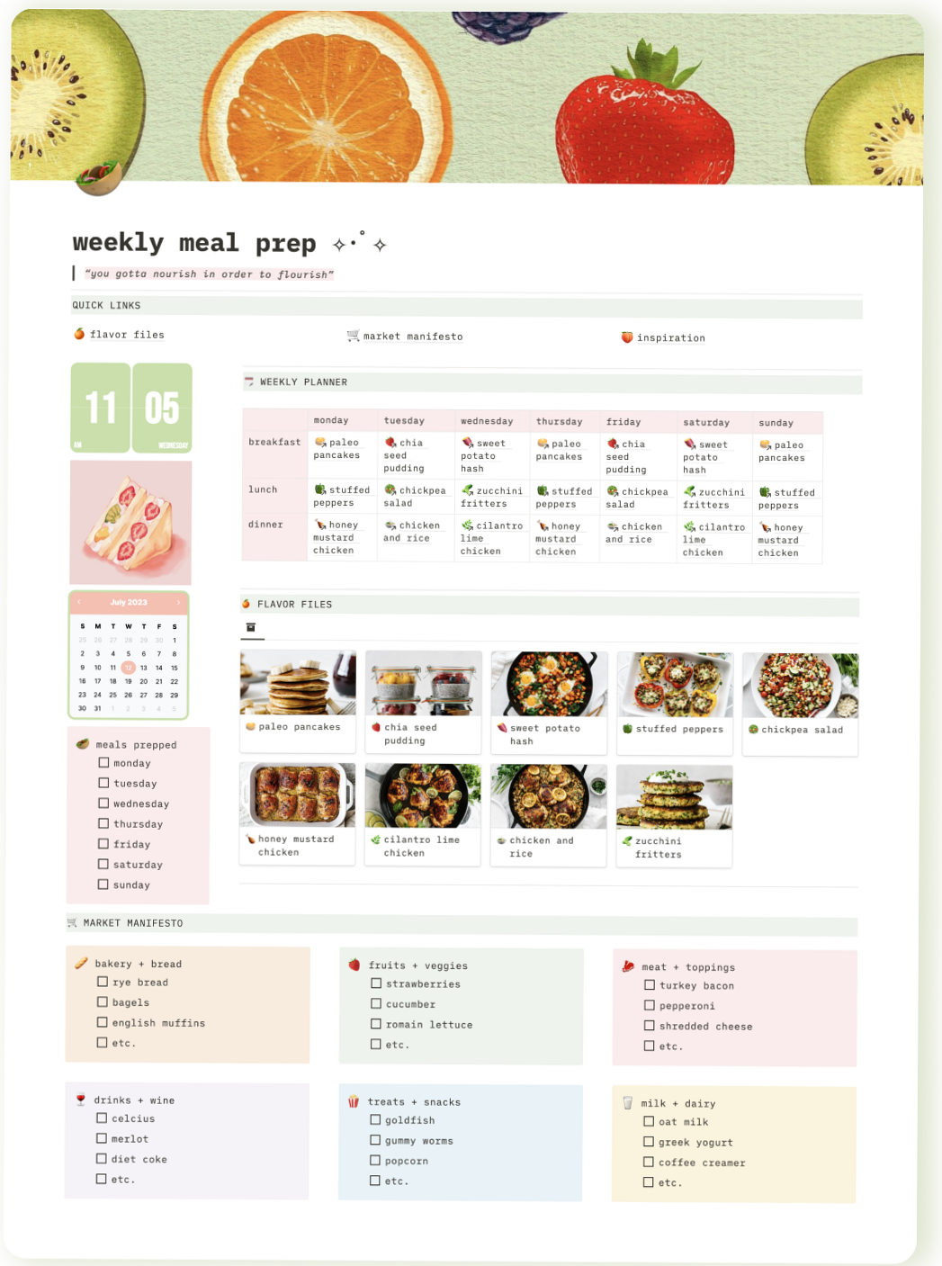 ☁️ 🎀 stay inspired all year long: Free GoodNotes Templates & Planner Download