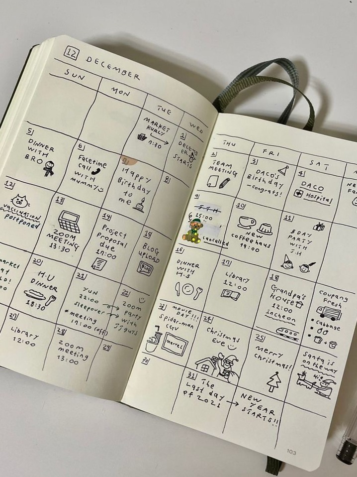 👰 🥂 stay inspired all year long: Creative Calendar & Notebook Design for Planners