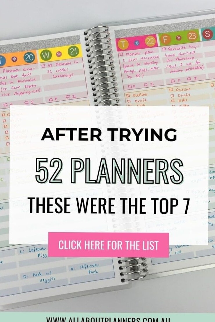 🕯️ 🌿 stay inspired all year long: Top 7 Weekly Planners After Testing 52