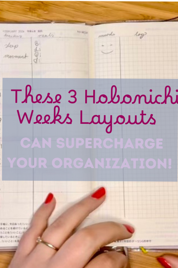📊 🖇️ stay inspired all year long: 3 Hobonichi Weeks Layouts to Boost Your Organization