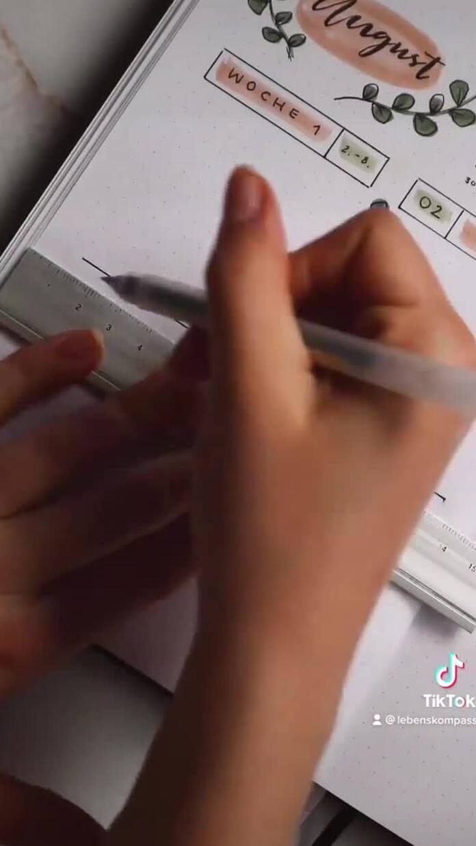 📝 📝 stay inspired all year long: Bullet Journal Weekly Spread Design