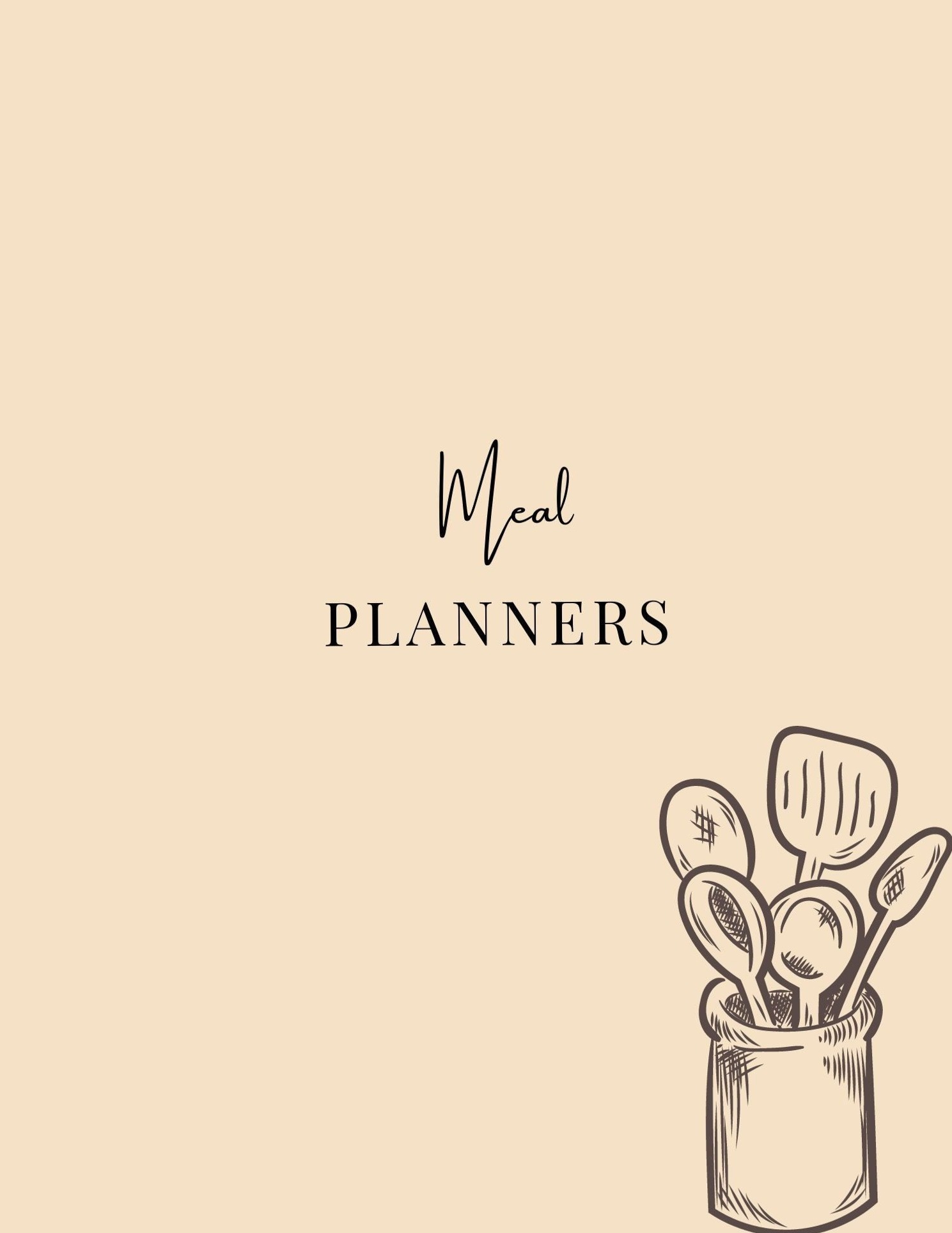 🖇️ 📊 stay inspired all year long: Weekly Meal Planner & Grocery List Printable