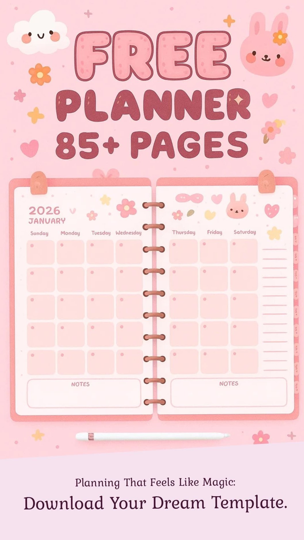 📁 📊 stay inspired all year long: Spark Joyful Planning with Free Monthly Planner Template