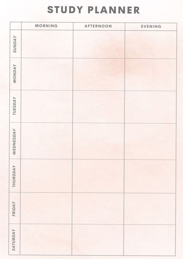 Study Planner for Creative Productivity & Digital Goals — 📍 🎨 stay inspired all year long