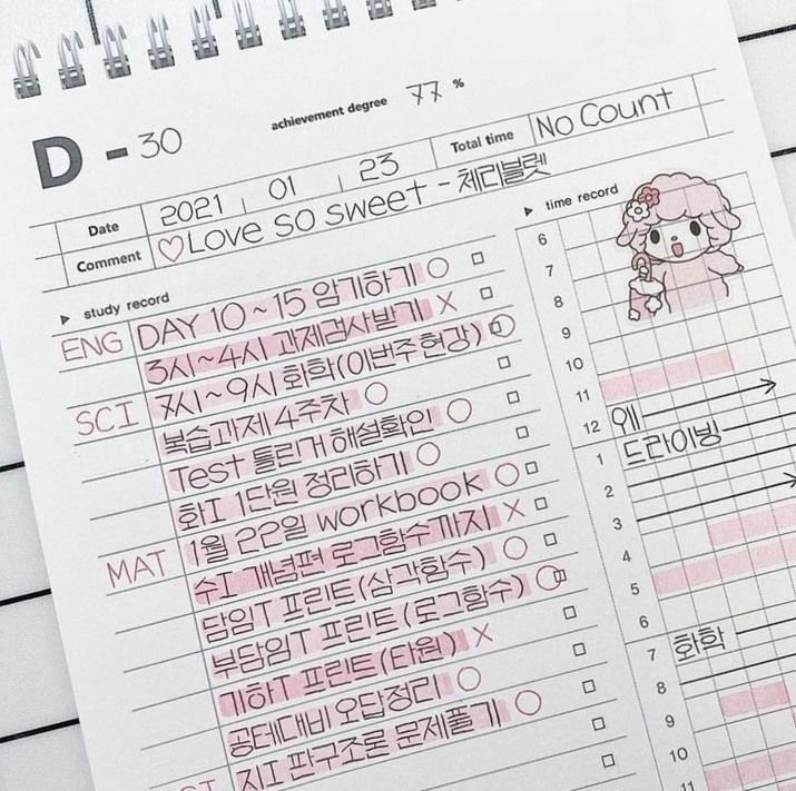 Study Planner for Digital Design & Creative Projects — ✨ 🎀 stay inspired all year long