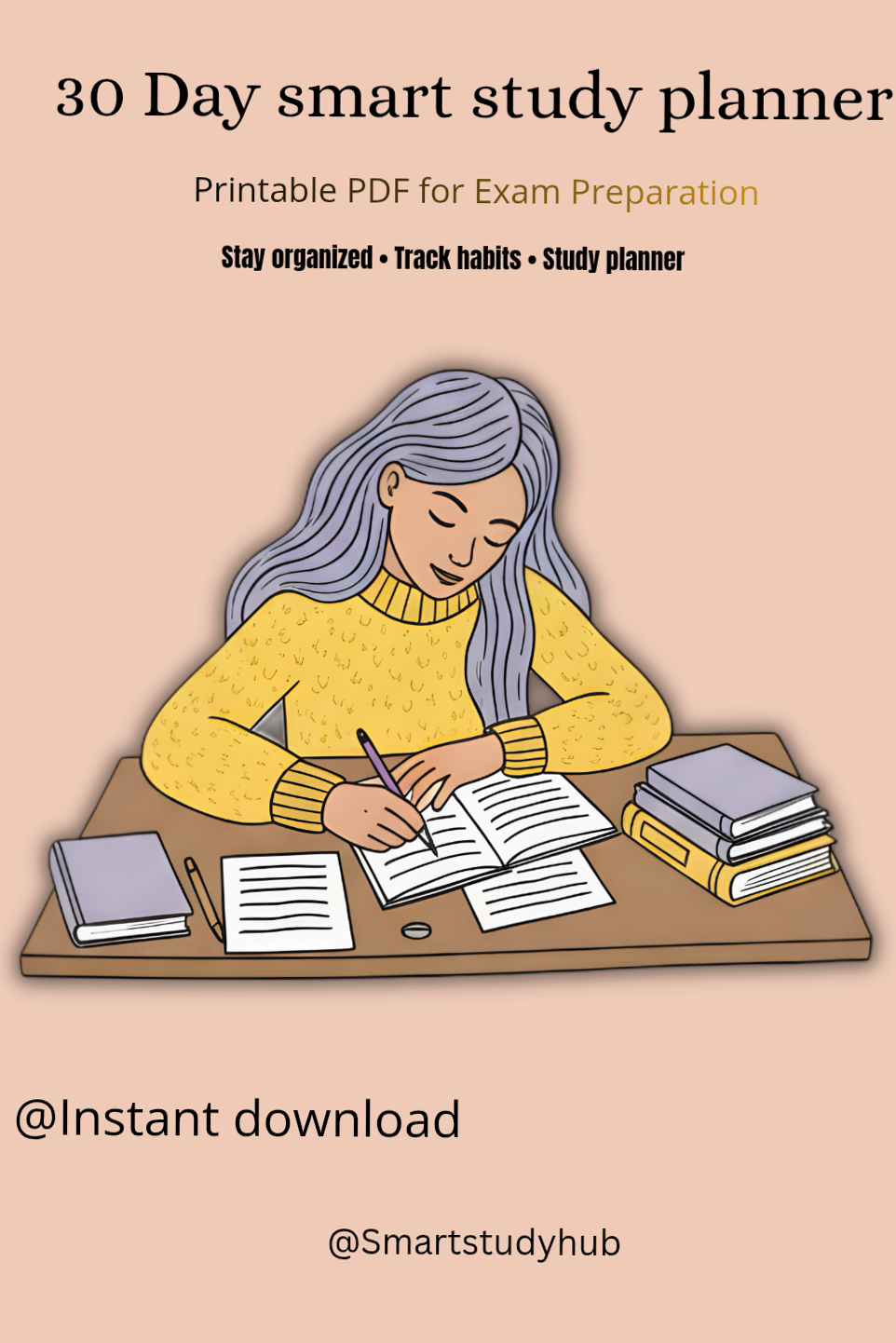 🤍 🎀 Study Planner for Students | Digital Design & Creative Assets | stay inspired all year long