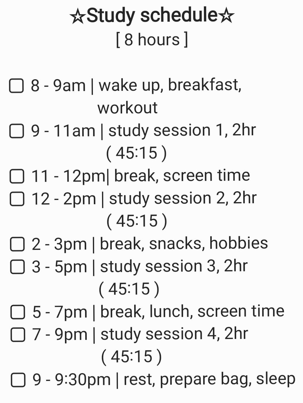 🌿 🕯️ Study Schedule 8 Hours Digital Planner Design | dream life manifestation
