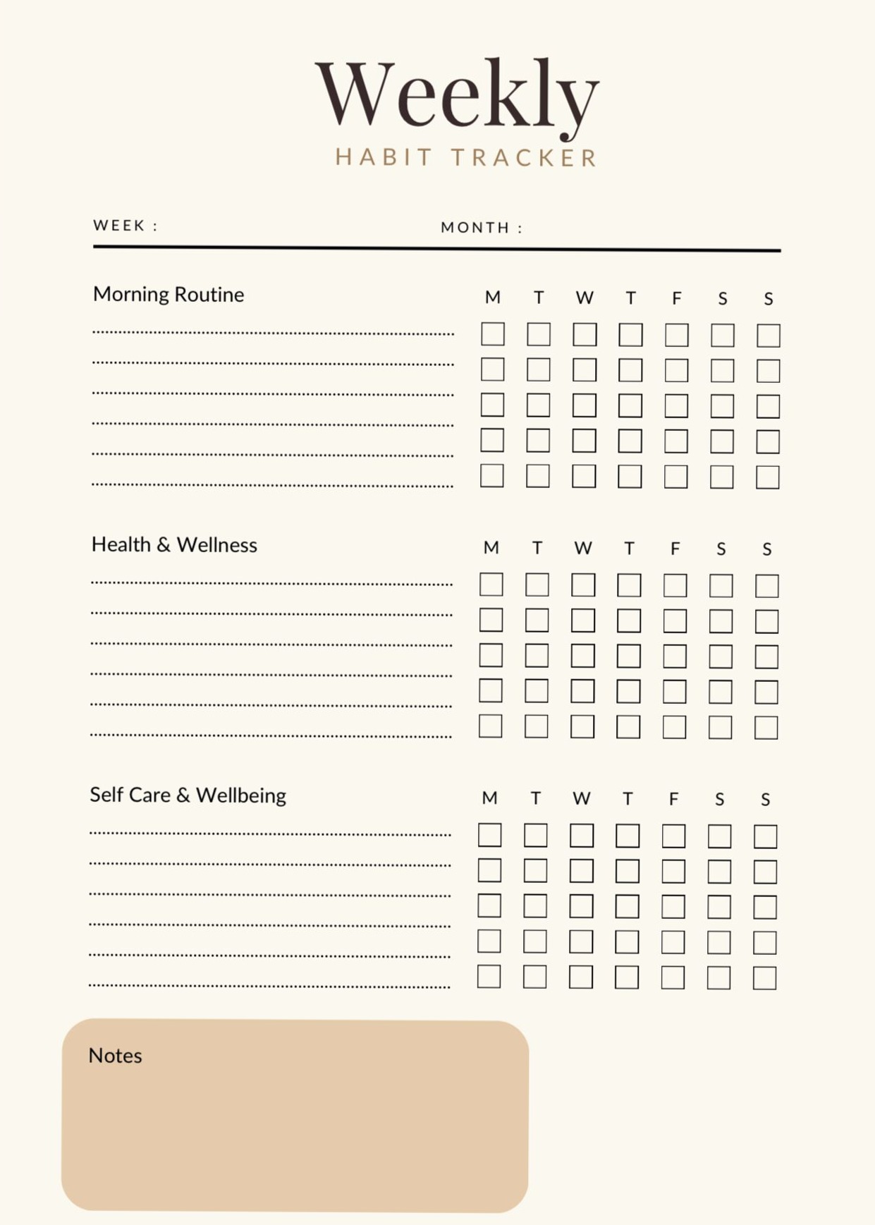 That Girl 2026 Weekly Productivity Planner Digital Design — ☁️ 🎀 dream life manifestation