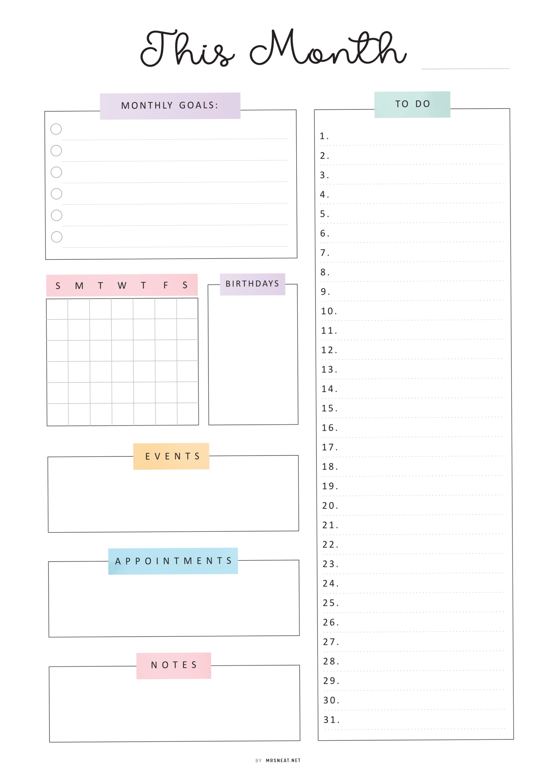 🧠 📌 

The Only Tool You Need For Your Life Admin In 2026 ✨ Monthly Planner Template 📂