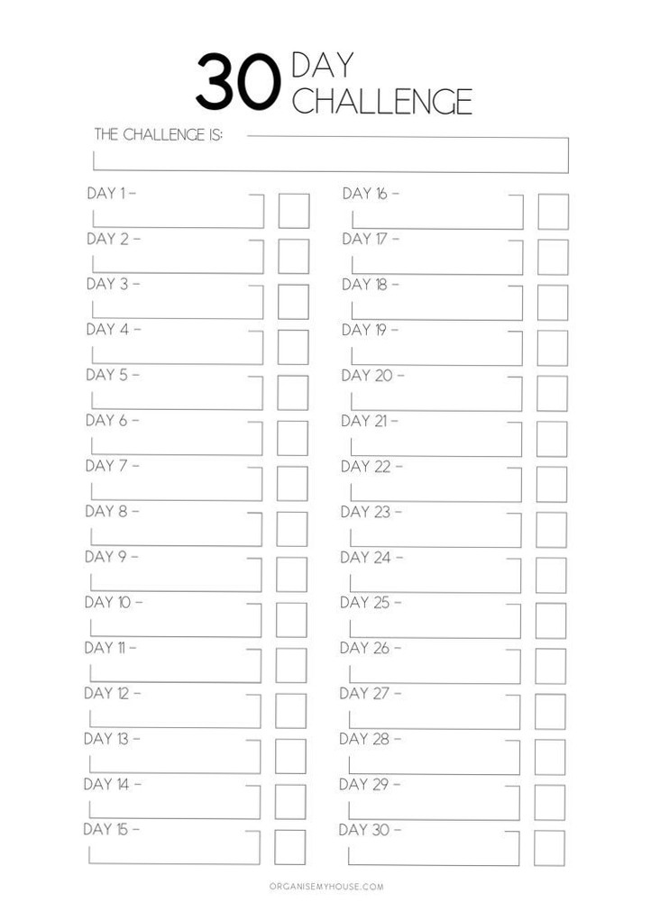 The Secret To Staying Productive And Inspired This Year With Your Free 30 Day Planner Sheet 📝 🎻