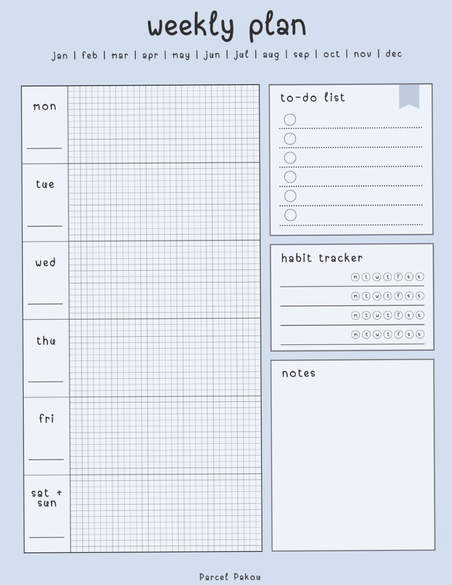 The Secret to Staying Productive and Inspired This Year: Minimalist Weekly Planner Notepad 🪄 🪴
