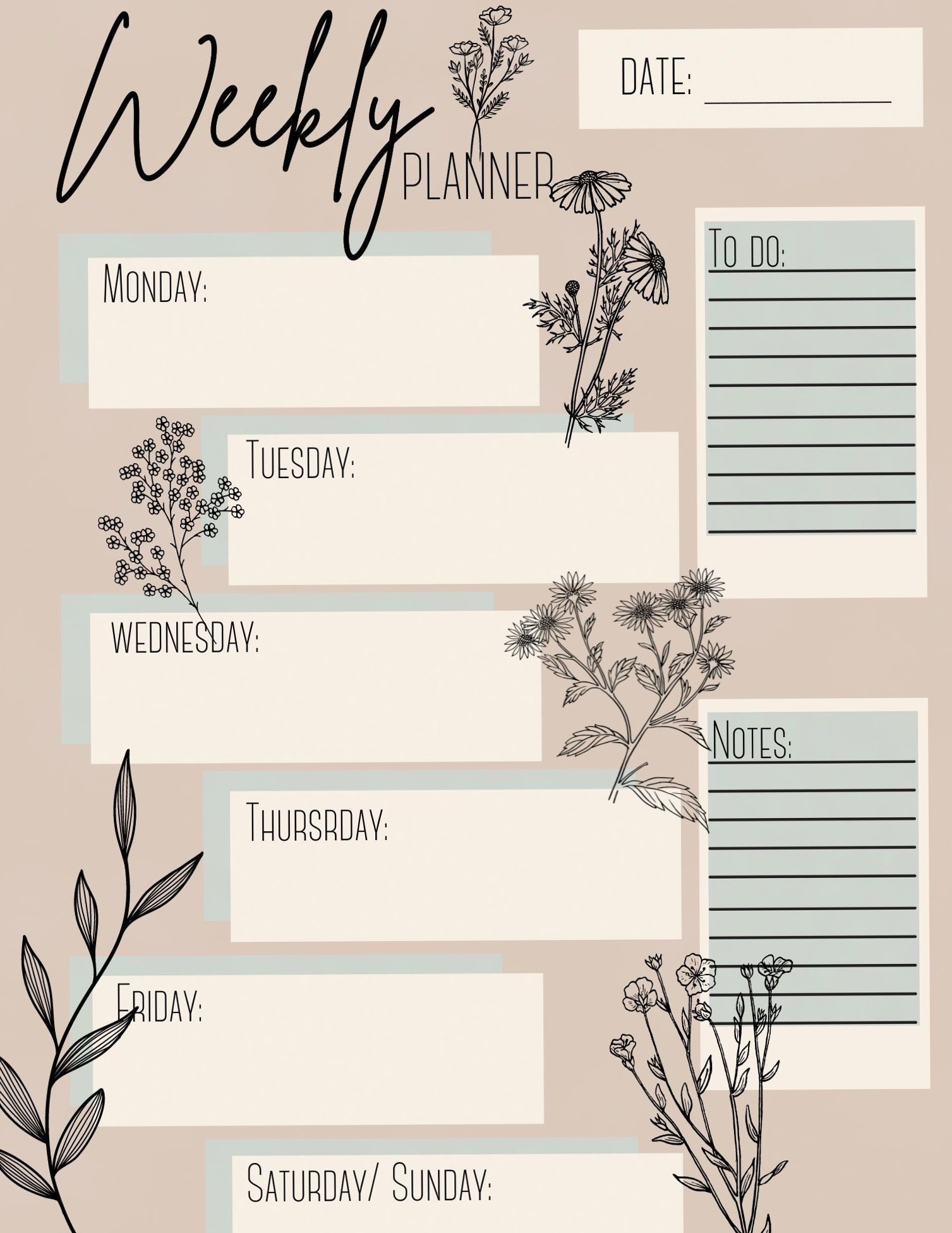 💎 💎 The Ultimate Digital Weekly Planner for Busy Professionals | secret to staying productive