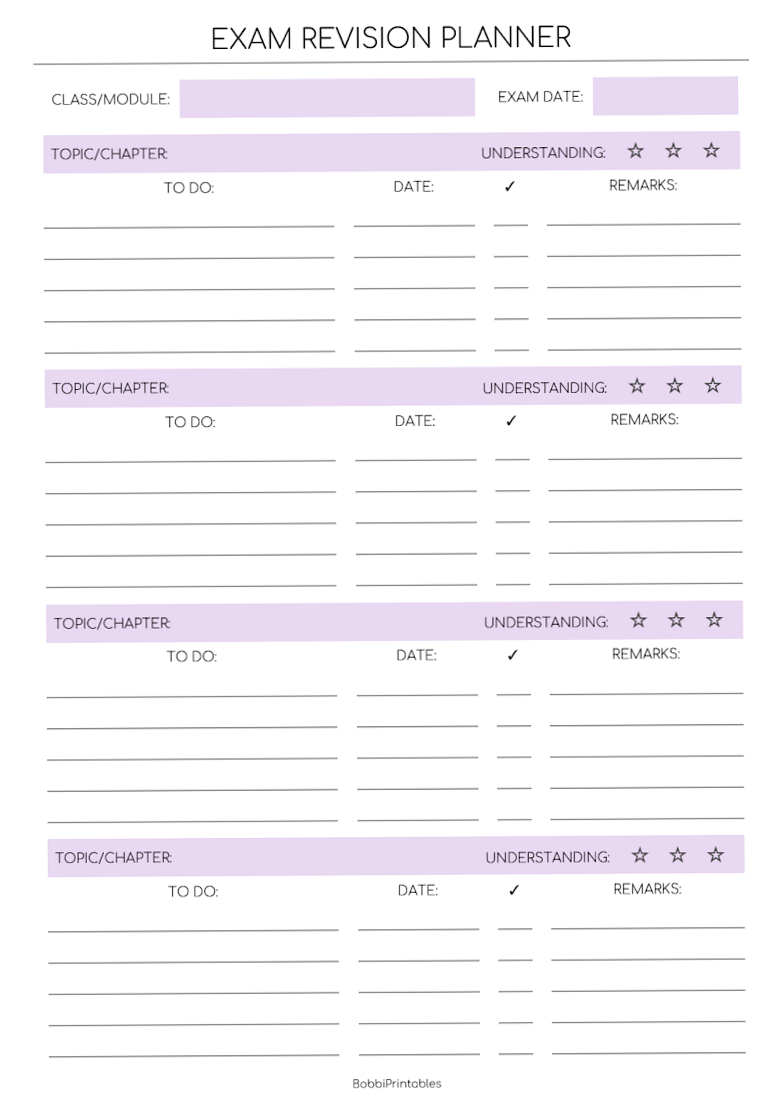 Ultimate Exam Planner for Smarter Study & Organization — 💌 💍 dream life manifestation