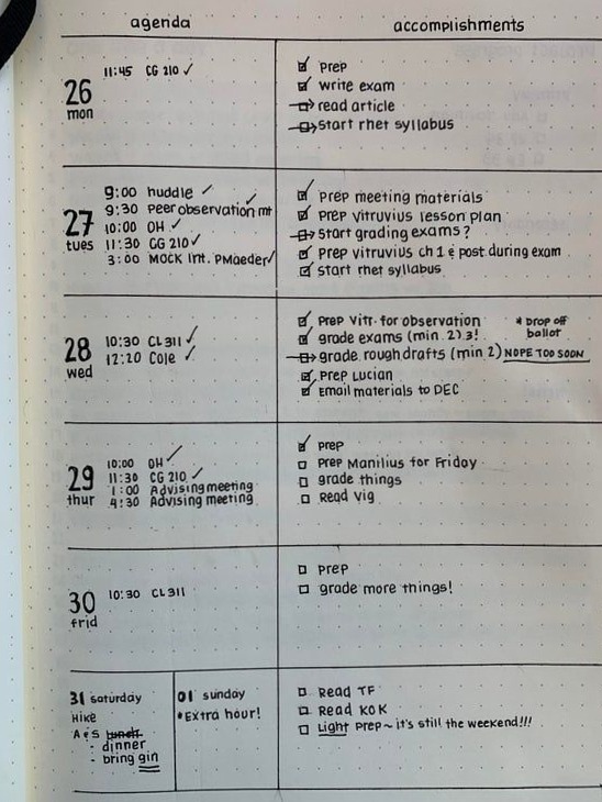 🎀 ☁️ Week-at-a-Glance Planner Design | Creative Layouts | secret to staying productive