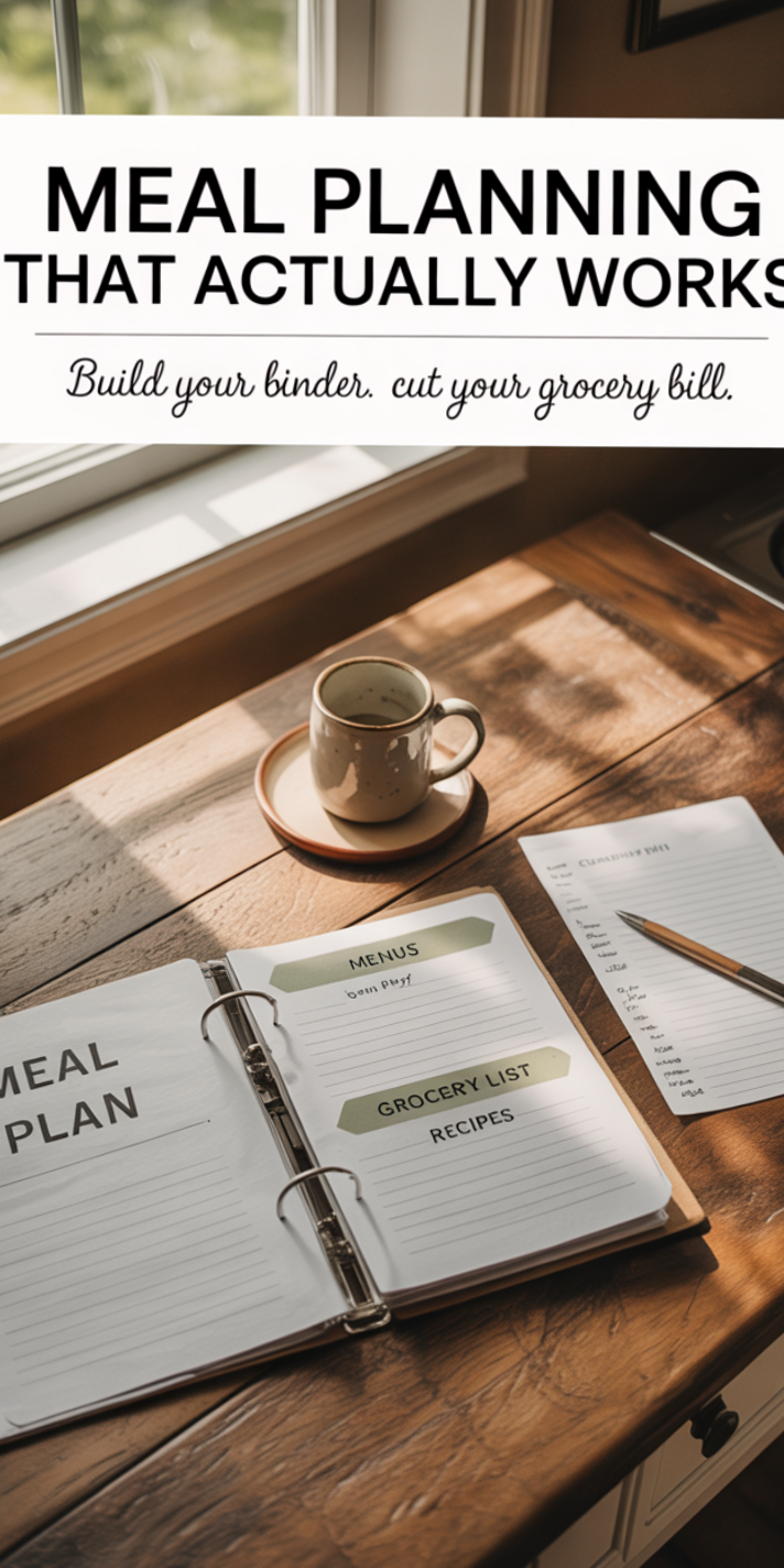 Weekly Meal Plan Binder Guide for Creative Planners — 📊 📊 seamless organization hack