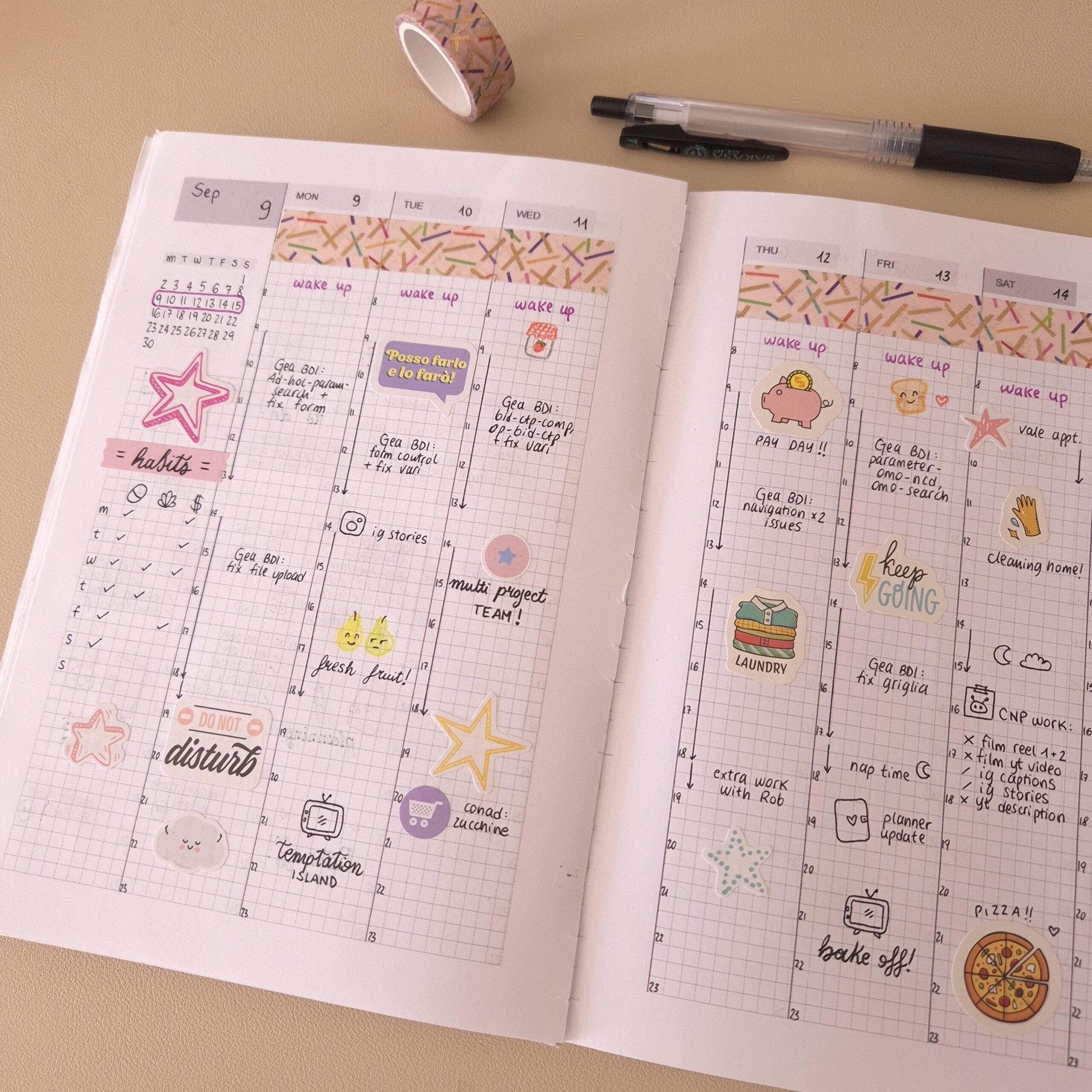 ☁️ 🌿 Weekly Planner for Digital Design & Creative Productivity | secret to staying productive