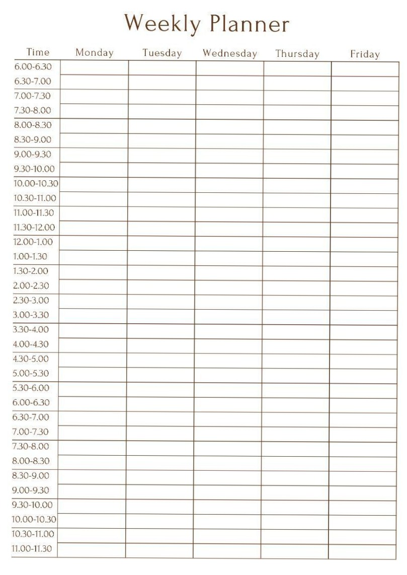 Weekly Planner Templates for Creative Scheduling & Productivity — 🍰 🌸 romanticize your routine