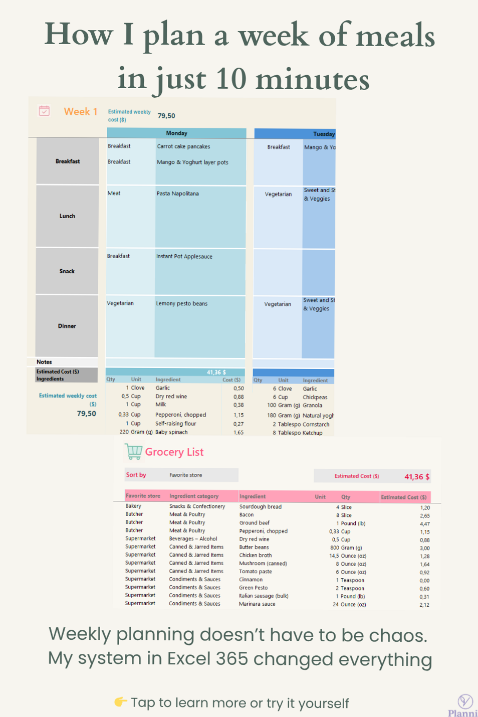 🕯️ 🤍 Weekly Planning Made Simple & Stylish | secret to staying productive