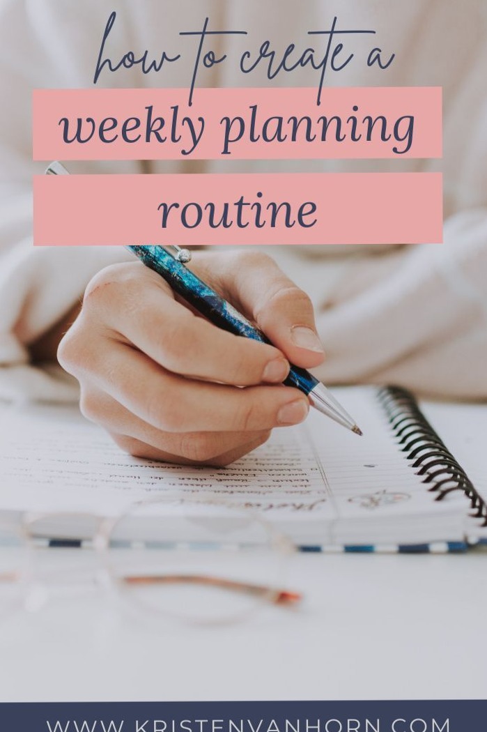 Weekly Planning Routine for Digital Design & Planners — 🪄 🎨 romanticize your routine