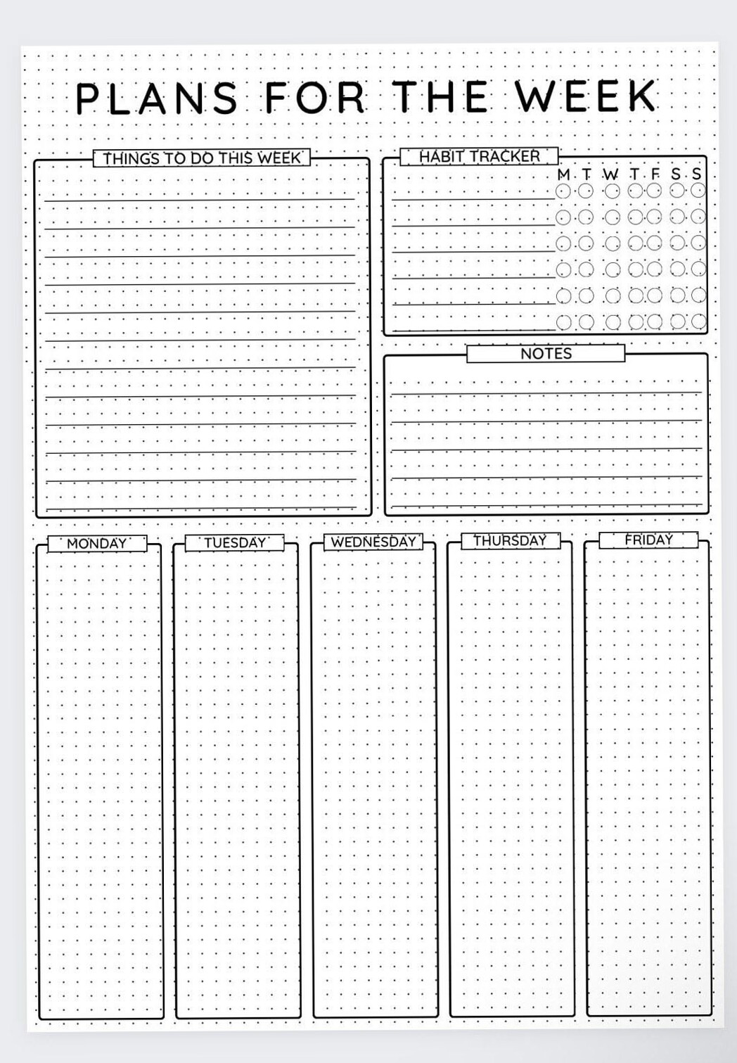 Wekelijks plannen: creatieve weekplanners voor doelen & productiviteit — ☁️ ✨ secret to staying productive