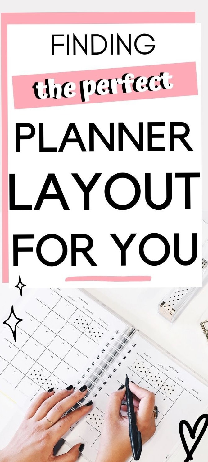 Your Guide to Planner Layouts — ☁️ 🕯️ seamless organization hack