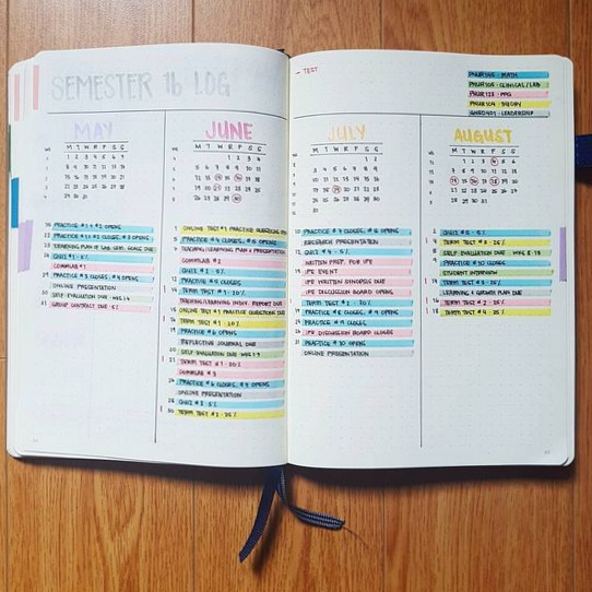📝 📌 10 Bullet Journal Ideas For School | stay inspired all year long