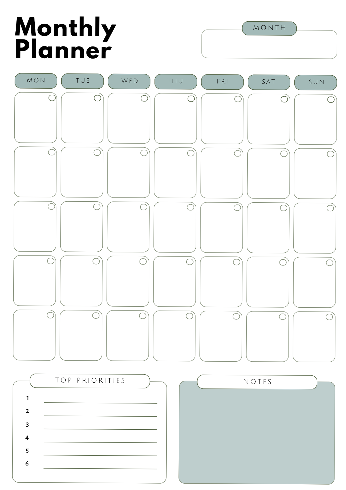 🍰 🥂 2024 Digital Planner — Monthly Free Planner Design | secret to staying productive