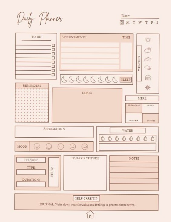 ☁️ ✨ 2025 Daily Planner & Study Templates | Ultimate Organized Year | secret to staying productive