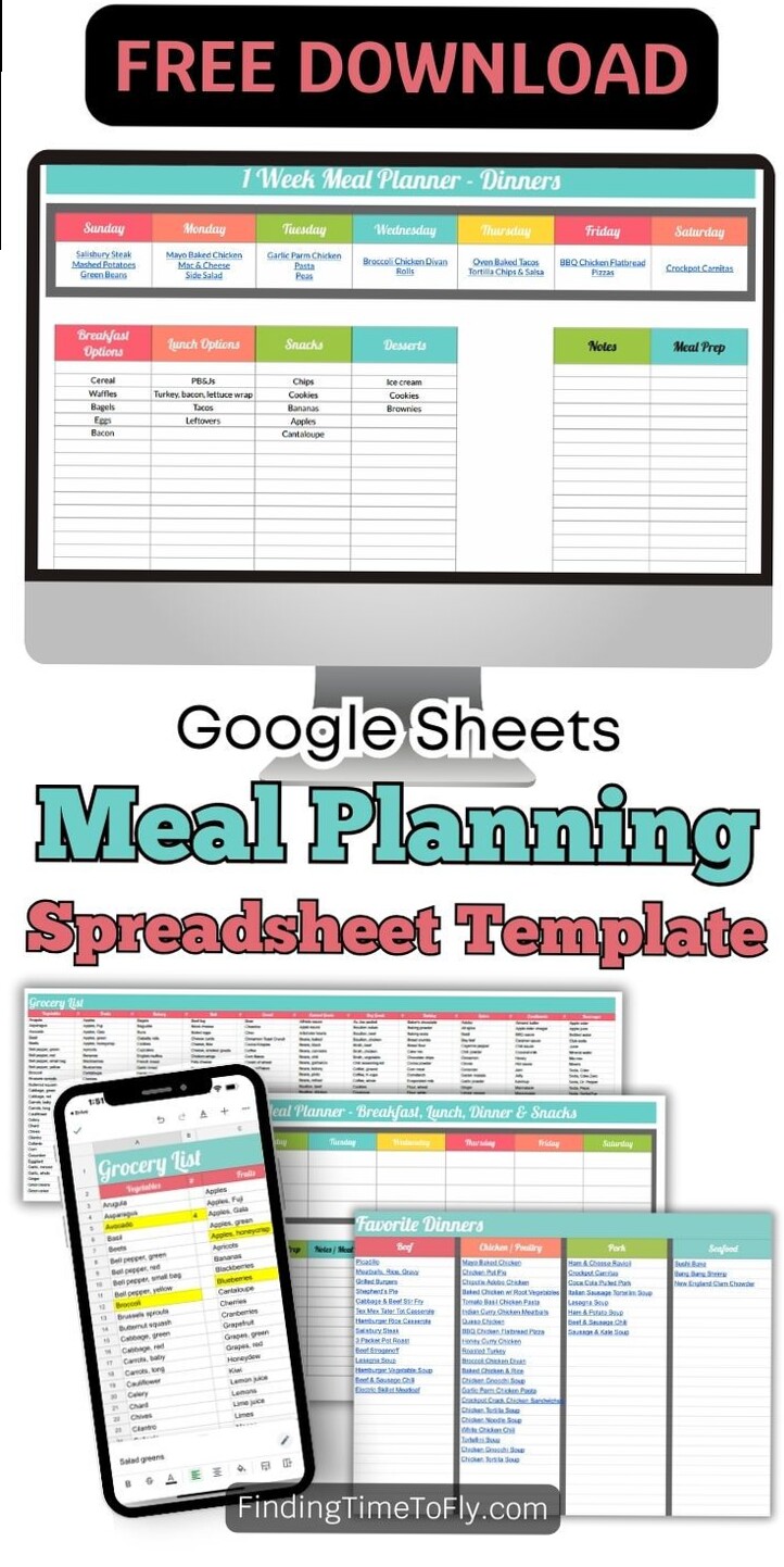 📌 📌 2026 efficiency hack: Streamline Your Meals with a Digital Spreadsheet Planner