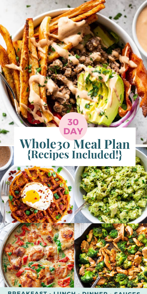 30 Day Whole30 Meal Plan {Recipes Included!} — ✨ 🎀 dream life manifestation