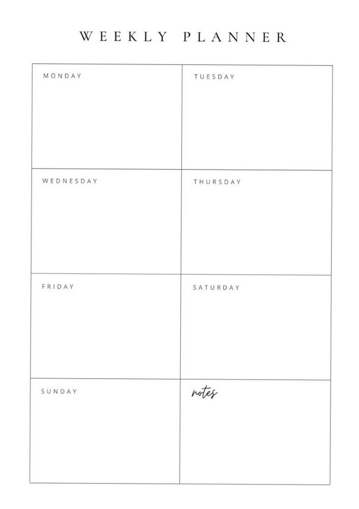 📅 📅 35 Free Planner Templates for Creative Productivity | secret to staying productive